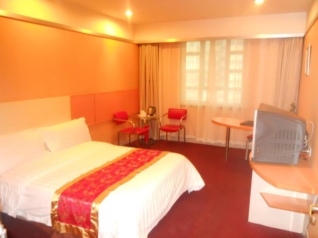 ווהאן New Beacon Xinhang International Hotel חדר תמונה