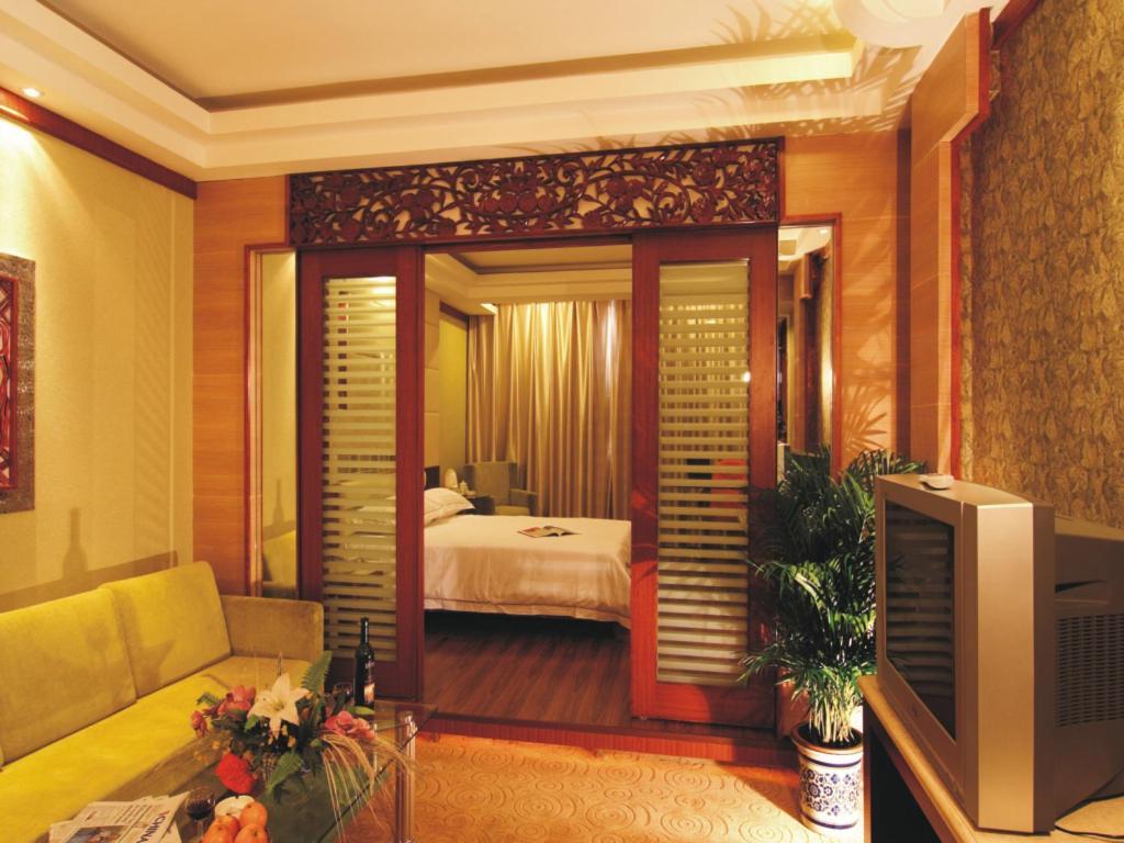 ווהאן New Beacon Xinhang International Hotel חדר תמונה